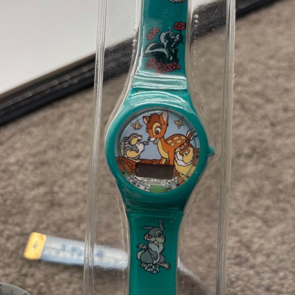 Disney Bambi and Friends‎ Teal Kids Digital Watch